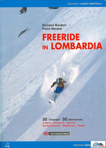 Titulní stránka průvodce Freeride in Lombardia