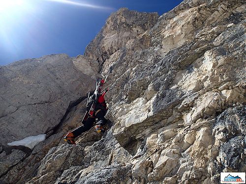 Skalní délka za 3-4 UIAA