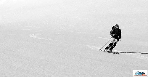 Na ledovci Rossbodegletscher - foto Miro Peťo