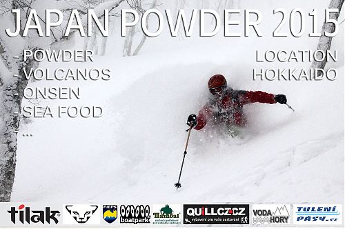 Závěrečný  obrázek prezentace Japan Powder 2015