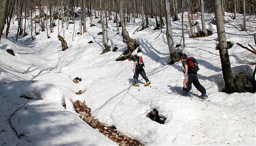 Skialp v Beskydech