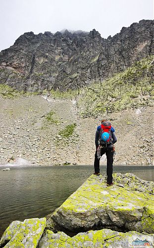 Modré pleso a naše stěna