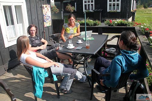 ... a zapadli do velmi příjemné lékařské společnosti, aneb Lenka, Jana, Kristina a Lucie na Staré Pile