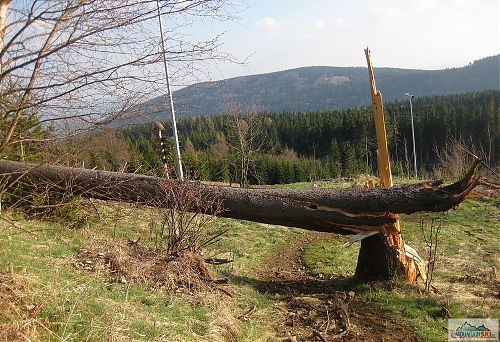 Na kolo opět až za touto přírodní překážkou