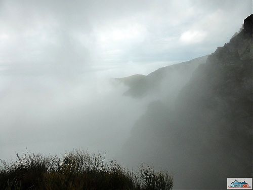 Výhled z hřebene při cestě do refugia Scara, foto: Soňa Mravcová