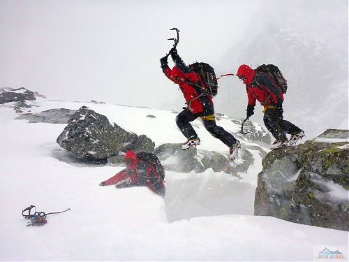 Vertical limit testing, foto Hřib