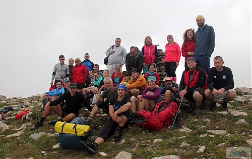 Vrcholové foto z Bakardanu (2704 m)