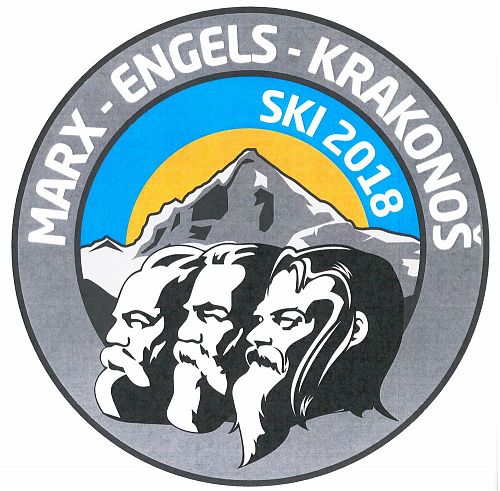 Logo Krakonošovy skialpové výpravy na štít Karla Marxe