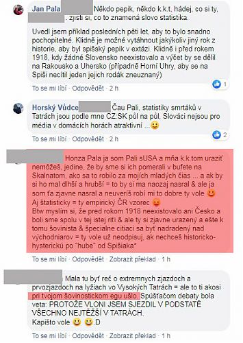 Zakomplexovaný slovenský šovinista je v ráži