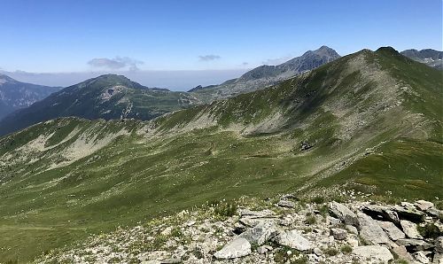 Výhled z Trojmezí (Tromeda - 2366 m) aneb na hranicích Černé Hory, Kosova a Albánie