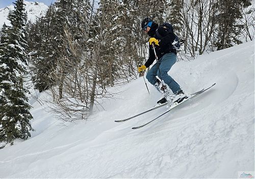 Sjezdové varianty včetně pohybu vzduchem