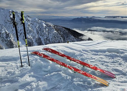 Na vrcholu s novým vybavením - holemi G3 VIA a tuleními pásy G3