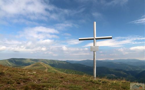 Standardní kříž na Bliznici (1881 m)