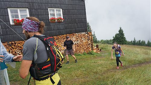 Autorka u Chaty pod Borišovom