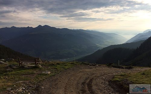 Úsek druhého dne, kdy je Sillian Hütte už na dosah
