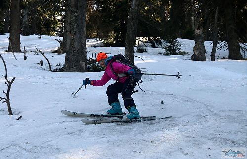 Velikonoční les na skialpech neměl chybu